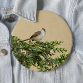 Badge Rond 15,2 Cm Carte postale Sparrow (En situation)