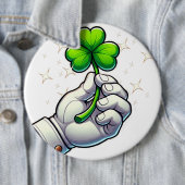 Badge Rond 15,2 Cm Ce sont des boutons comme vous voulez. (En situation)