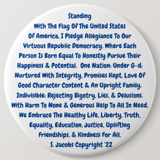 Badge Rond 15,2 Cm Cela a tout ce qu'un engagement devrait avoir.