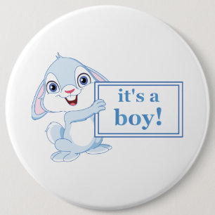 Badge Rond 15,2 Cm C'est un garçon
