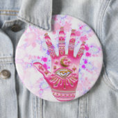 Badge Rond 15,2 Cm Chaîne de la position (En situation)