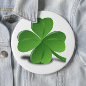 BADGE ROND 15,2 CM CHANCE DES IRLANDAIS (En situation)