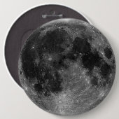 Badge Rond 15,2 Cm Chapa Luna llena Luna llena (Devant & derrière)