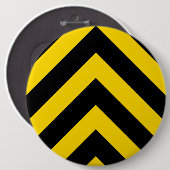 Badge Rond 15,2 Cm Chevrons audacieux de la route (Devant & derrière)