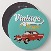 Badge Rond 15,2 Cm Chevy Belair (Devant & derrière)