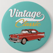 Badge Rond 15,2 Cm Chevy Belair (Devant)