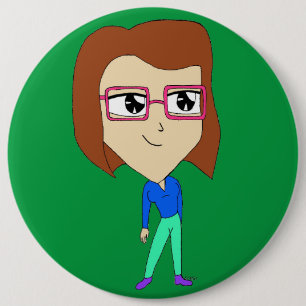 Badge Rond 15,2 Cm chibi