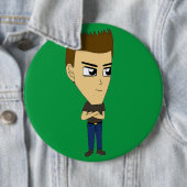 Badge Rond 15,2 Cm chibi (En situation)