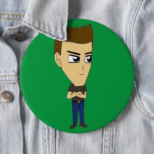 Badge Rond 15,2 Cm chibi (En situation)