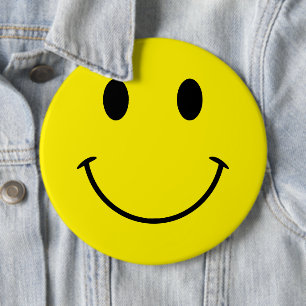 Badge Rond 15,2 Cm Choisissez vos couleurs préférées Grand Sourire