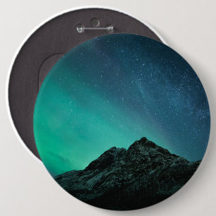 Badge Rond 15,2 Cm Ciel des auréoles nordiques