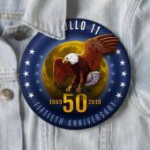 Badge Rond 15,2 Cm Cinquantième lune Eagle de Starfield (En situation)