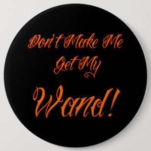 Badge Rond 15,2 Cm Citation de cuisine d'Halloween