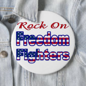 BADGE ROND 15,2 CM COMBATTANTS DE LIBERTÉ (En situation)