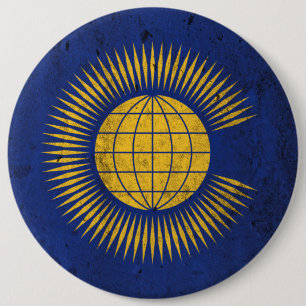 Badge Rond 15,2 Cm Commonwealth