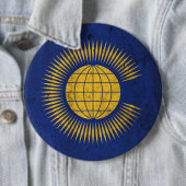 Badge Rond 15,2 Cm Commonwealth (En situation)