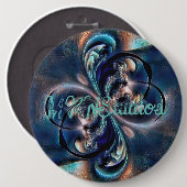 Badge Rond 15,2 Cm Conception (Devant & derrière)