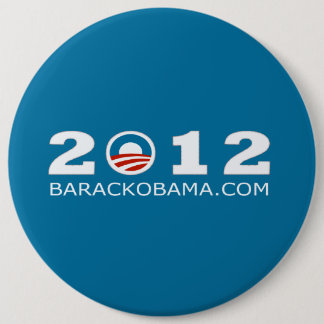 Badge Rond 15,2 Cm Conception 2012 de réélection de Barack Obama