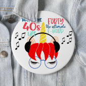 Badge Rond 15,2 Cm Concevez votre propre bouton d'épingle (En situation)