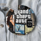 Badge Rond 15,2 Cm Console de commande Heist Next-Gen (En situation)