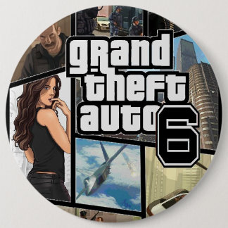 Badge Rond 15,2 Cm Console de commande Heist Next-Gen