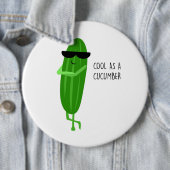 BADGE ROND 15,2 CM COOL EN CUMBRE (En situation)