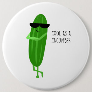 BADGE ROND 15,2 CM COOL EN CUMBRE