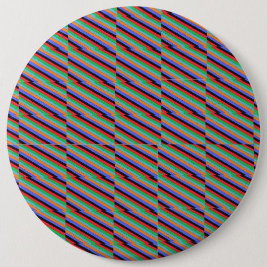 Badge Rond 15,2 Cm Coussin rond (Devant)
