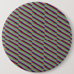 Badge Rond 15,2 Cm Coussin rond