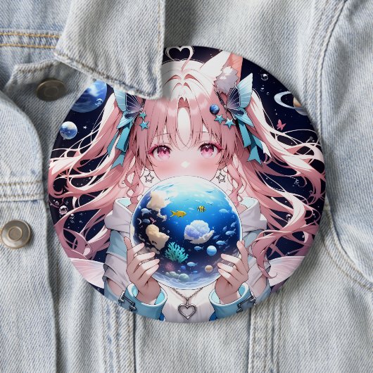 Badge Rond 15,2 Cm Crachá (En situation)