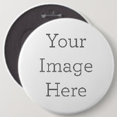Badge Rond 15,2 Cm Créer votre propre bouton (Devant & derrière)