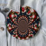 Badge Rond 15,2 Cm Créez vos propres cadeaux de Noël colorés et rétro<br><div class="desc">What your ideal special Christmas present this year ? A Wonderful merry happy cheerful joyous Ho Ho Ho Ho Is it a gift of Christmas which is personalized, imaginatif, original, colorful, créatif, unique, sweet, modern, pretty, custom, fashion, decorative, fun, fresh, new, or just a special personalized White Bearded Santa Laughing...</div>