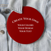 Badge Rond 15,2 Cm Créez votre propre (En situation)