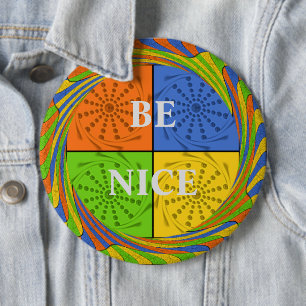 Badge Rond 15,2 Cm Créez votre propre Aidez à stopper COVID19 Soyez g