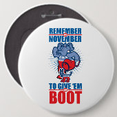 Badge Rond 15,2 Cm Cri de guerre républicain (Devant & derrière)