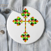 BADGE ROND 15,2 CM CROIX DE FANCY (En situation)