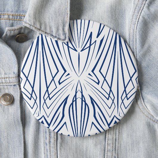 Badge Rond 15,2 Cm Crystal 3 (En situation)