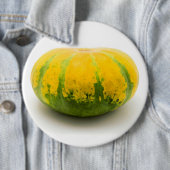 Badge Rond 15,2 Cm Cushaw squash (En situation)