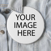 Badge Rond 15,2 Cm Customisez votre propre (En situation)