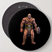 Badge Rond 15,2 Cm Cyclope de mythologie grecque (Devant & derrière)