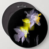 Badge Rond 15,2 Cm Daffodiques cubes (Devant & derrière)