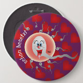 Badge Rond 15,2 Cm déjà occupé (Devant & derrière)