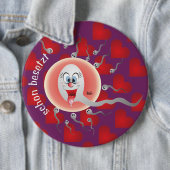 Badge Rond 15,2 Cm déjà occupé (En situation)