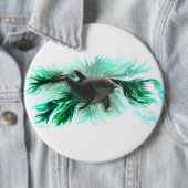 Badge Rond 15,2 Cm Delfinbaby (En situation)