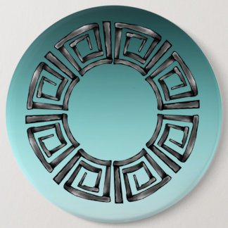 Badge Rond 15,2 Cm Design grec