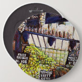 Badge Rond 15,2 Cm Dimensions de curiosité (Devant & derrière)