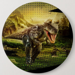 Badge Rond 15,2 Cm dinosaure
