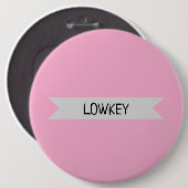 Badge Rond 15,2 Cm discrètement (Devant & derrière)