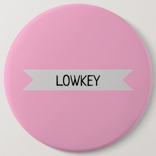Badge Rond 15,2 Cm discrètement (Devant)
