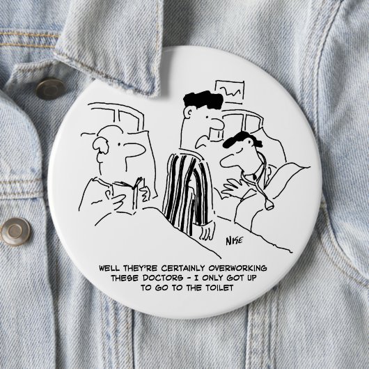 Badge Rond 15,2 Cm Doctors (En situation)